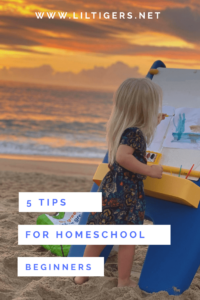 homeschooling tips for beginner