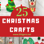 25+ Easy Christmas Crafts for Toddlers and Preschoolers
