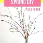 How to Make a DIY POM POM Tree - DIY Spring Decoration