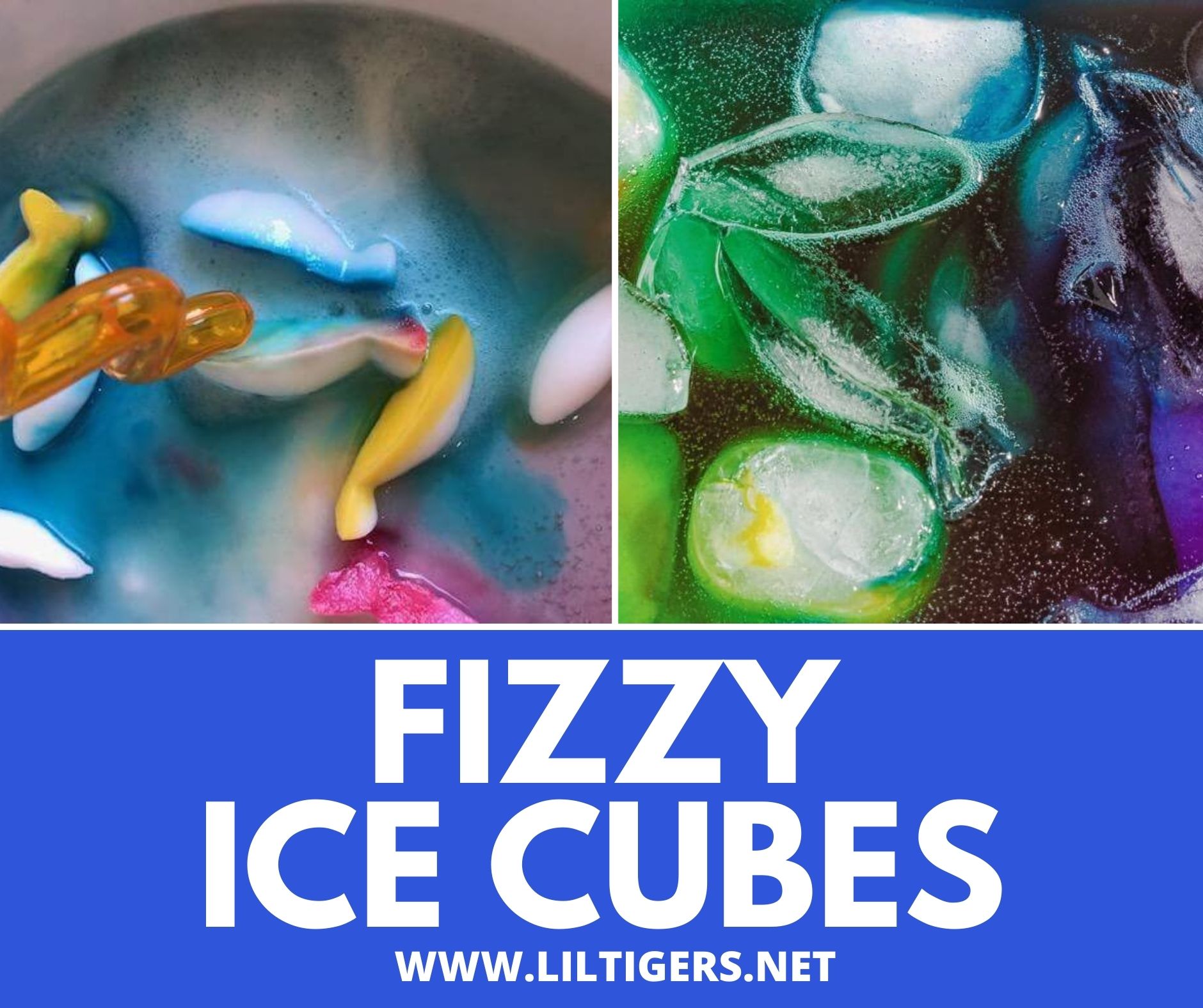 fizzy ice cube experiment