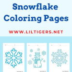 Free Printable Snowflake Coloring Pages and Templates