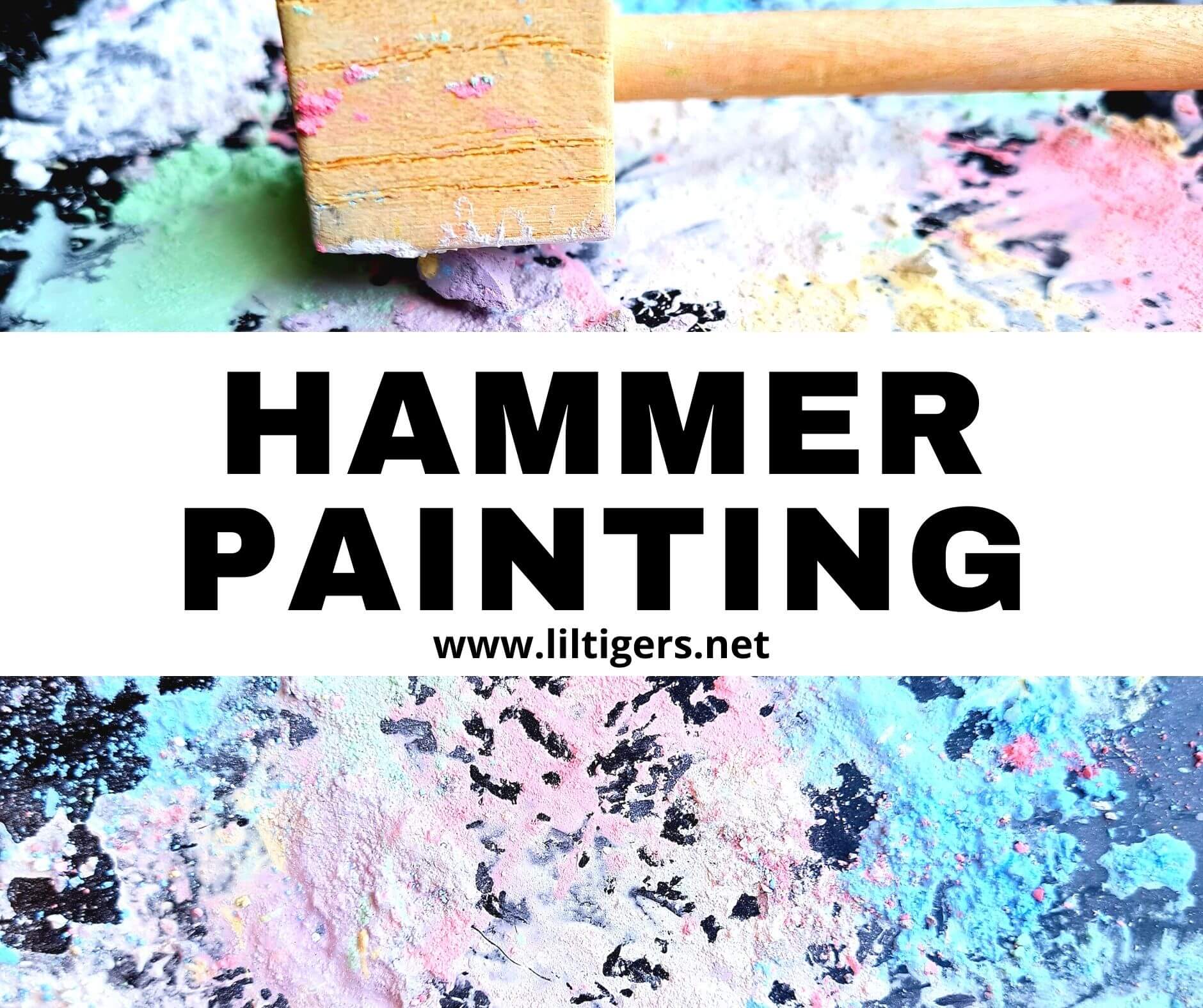 Hammer painting for kids