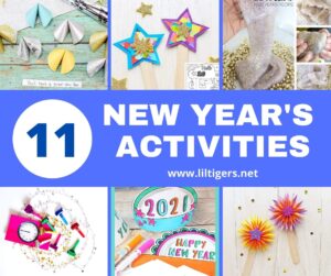 New years activities for kids
