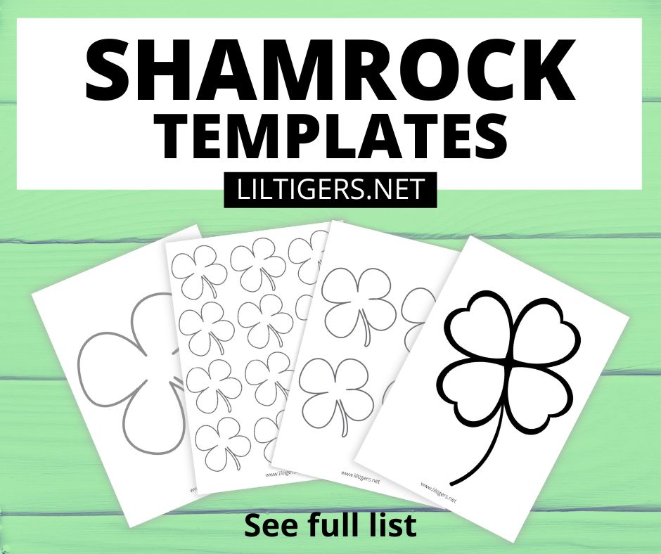shamrock templates