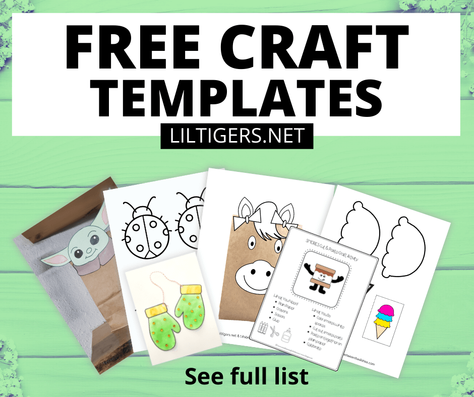 free printable craft templates