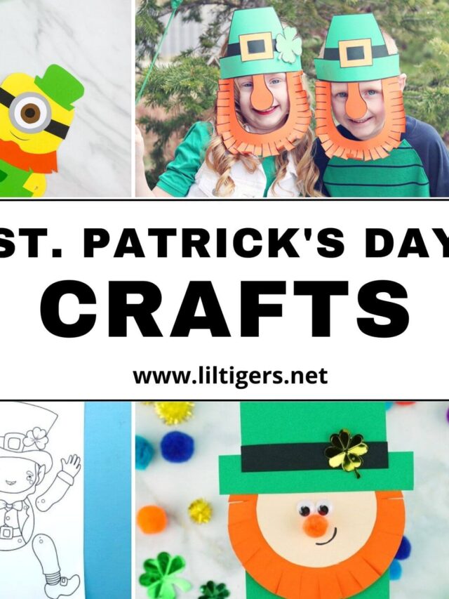 Free Printable St. Patricks day Crafts