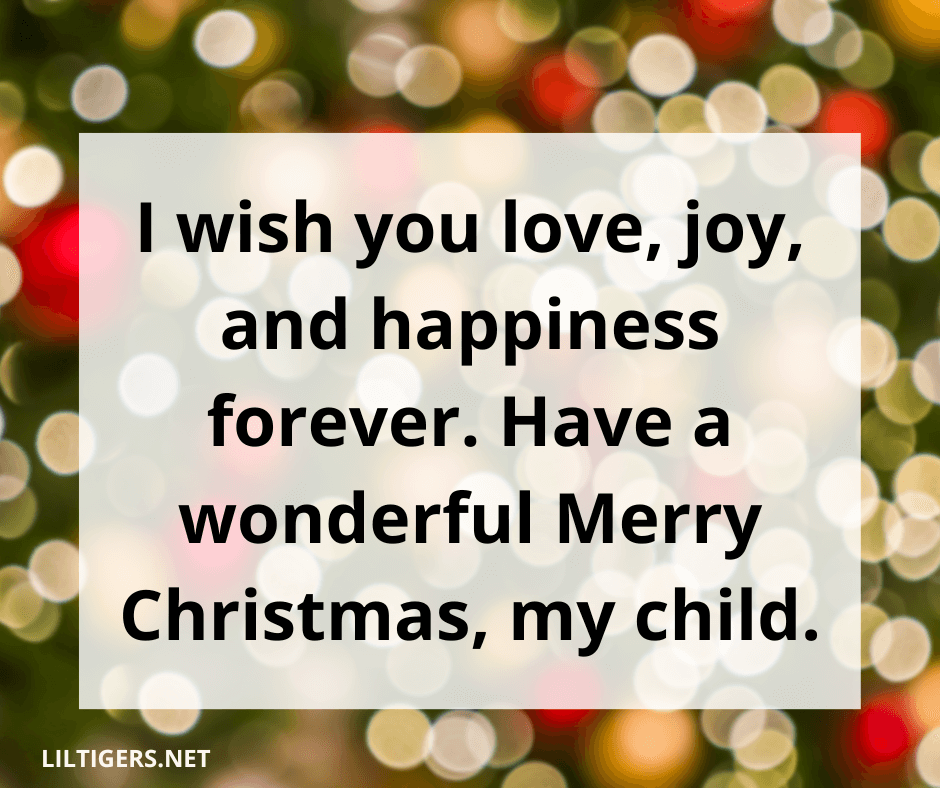 merry Christmas Sayings for Kids