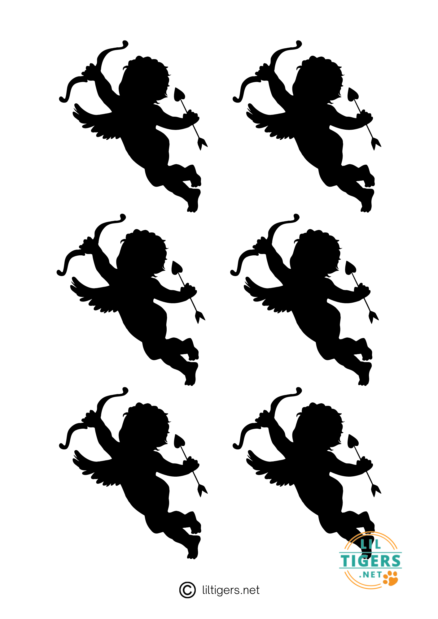 picture of a cupid printable