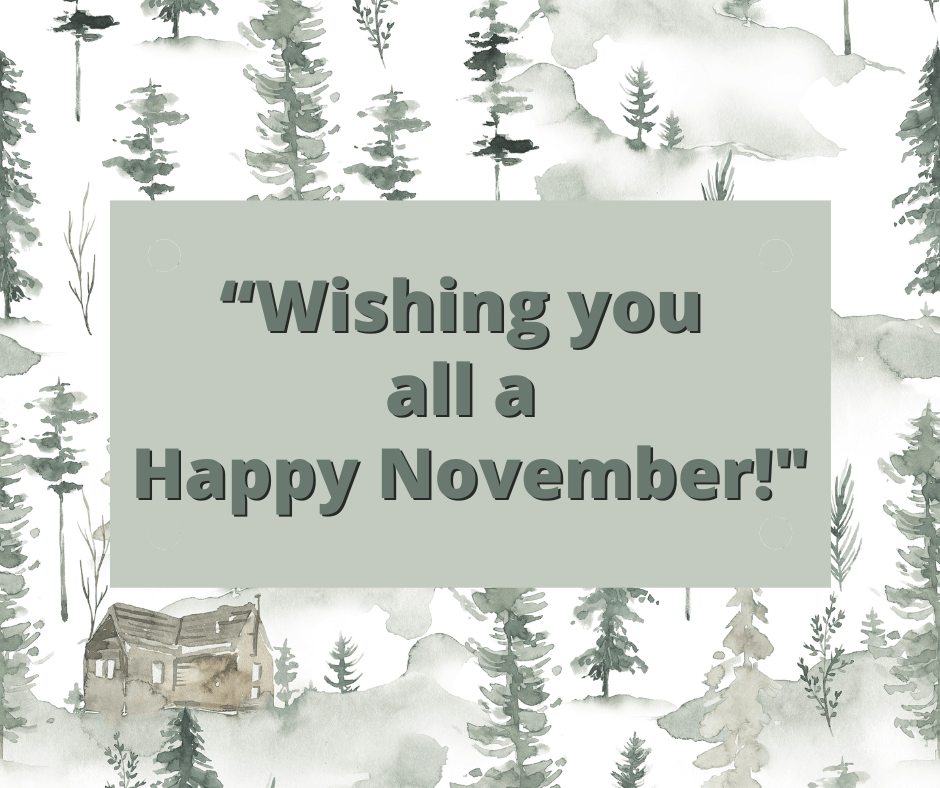 happy november wishes for kids