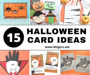 25 Easy DIY Halloween Card Ideas - Lil Tigers Lil Tigers