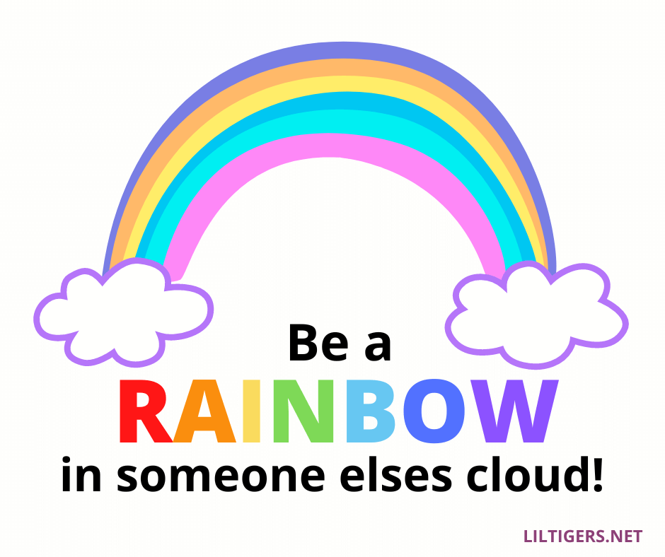 inspirational sayings about rainbows