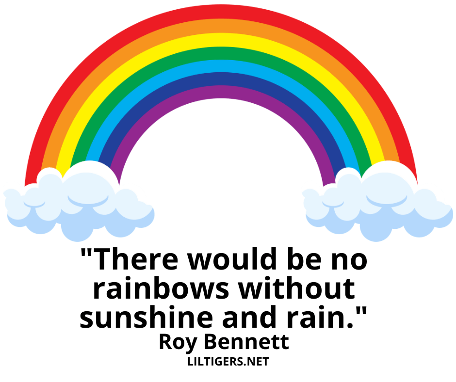 inspirational rainbow phrases