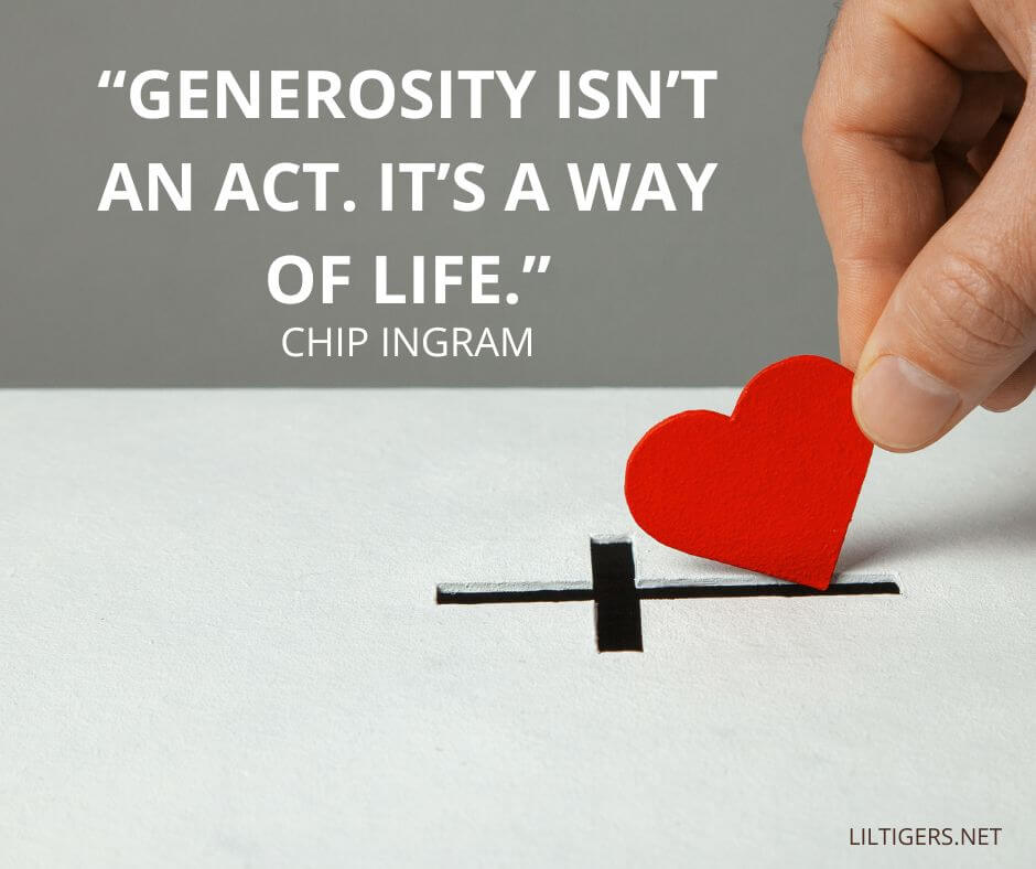 quotes about generosity for kids