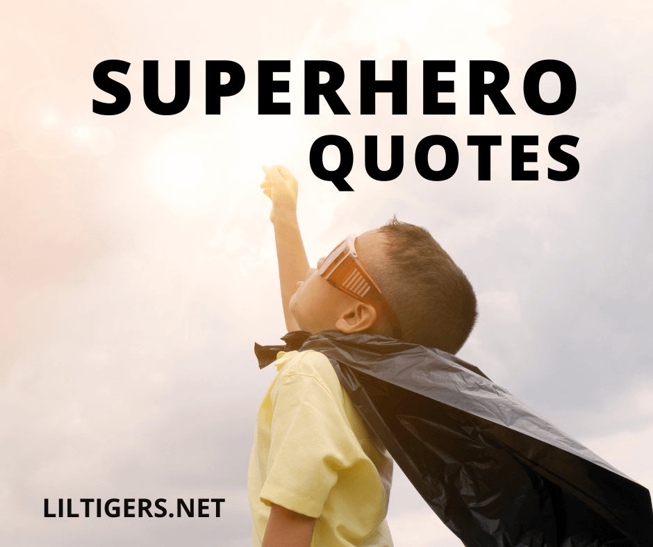superhero quotes for kids