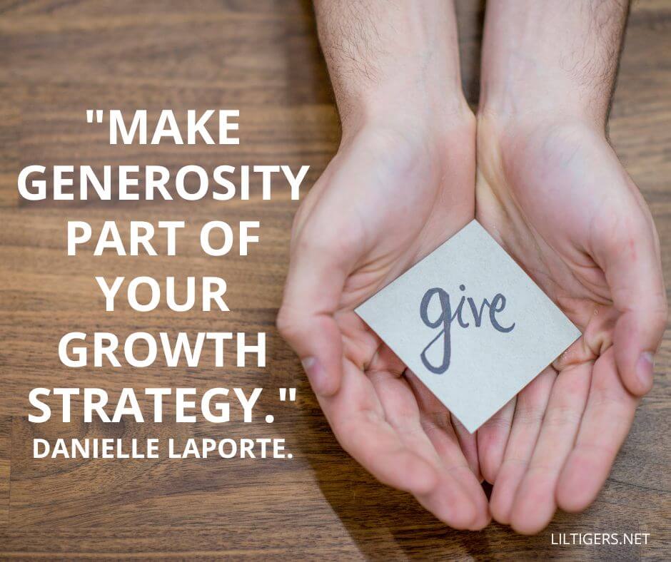 generosity quotes for students