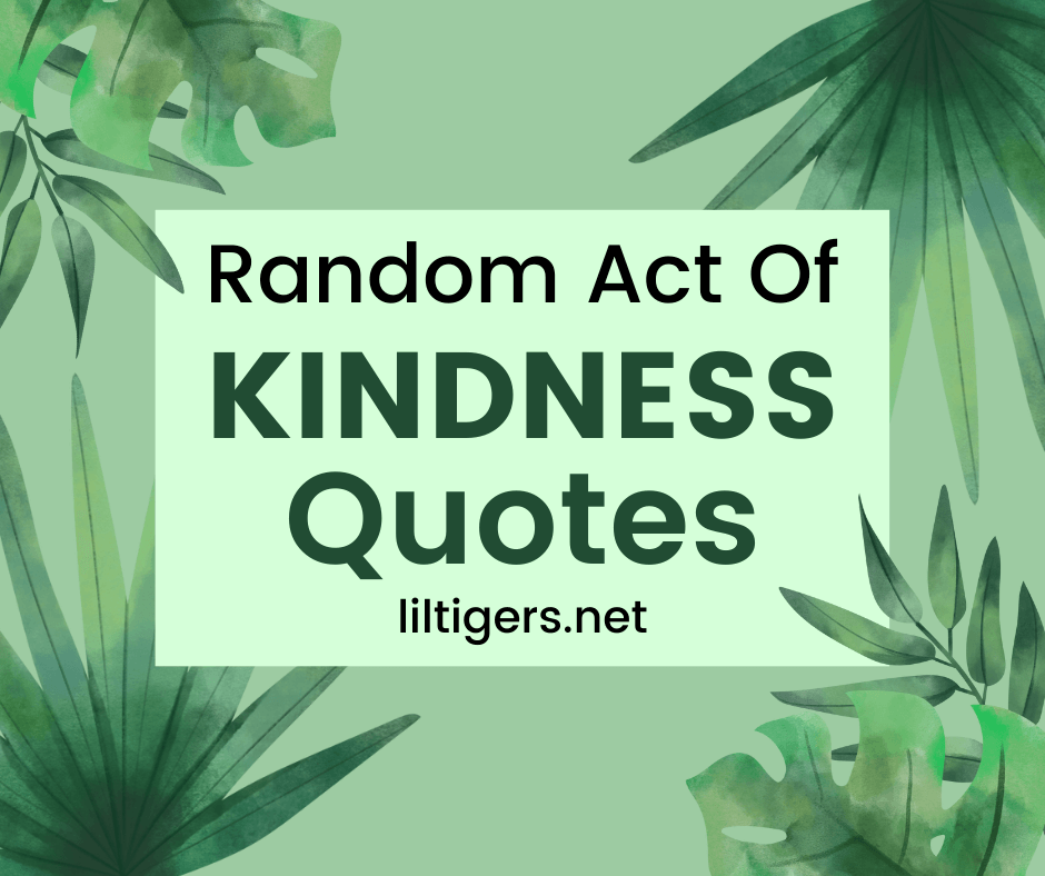random act of kindness quotes for kids