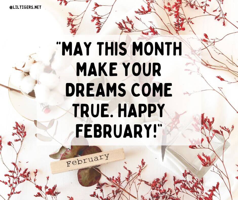 hello February sayings