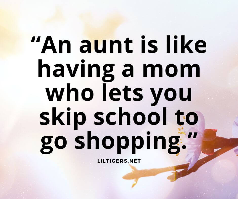 fun aunt quotes