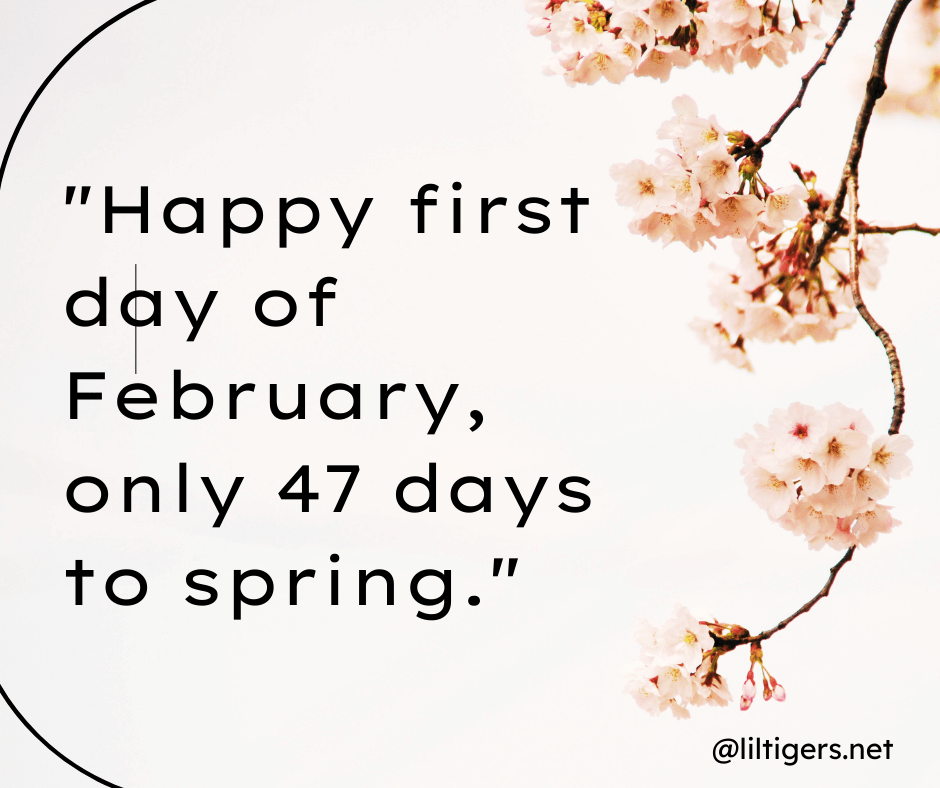 happy February 1st Quotes