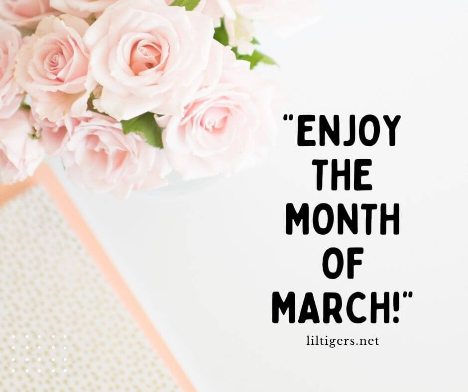hello march wishes for kidsa
