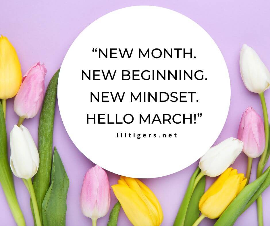 hello march quotes 2023
