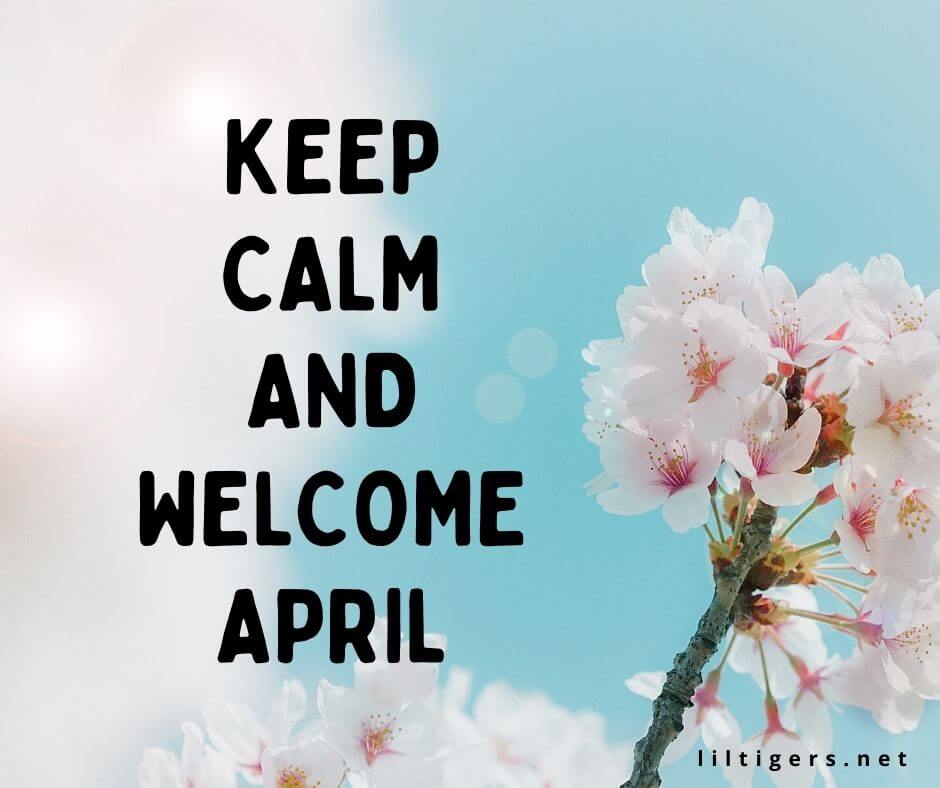 Welcome April Sayings 2023