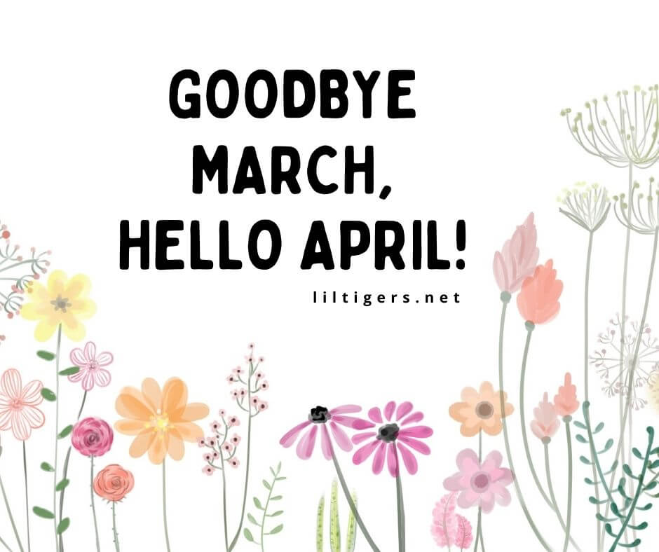 welcome april quotes