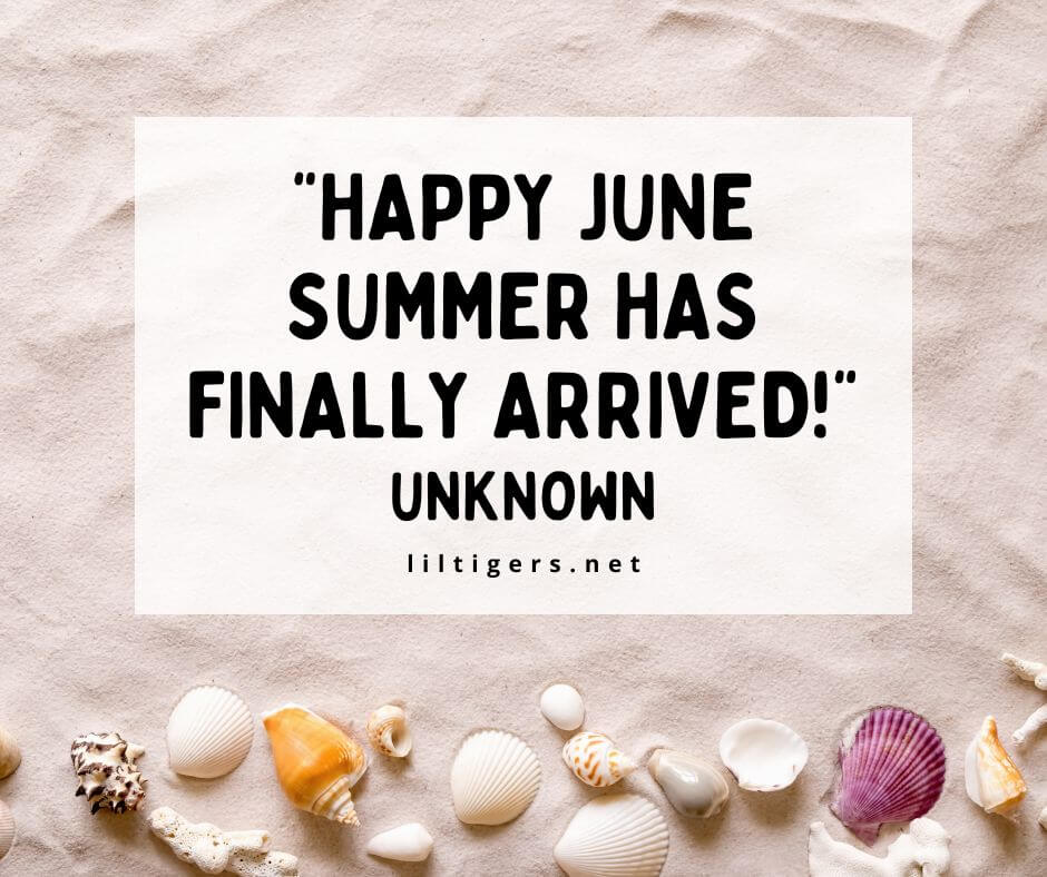 happy june quotes for kids